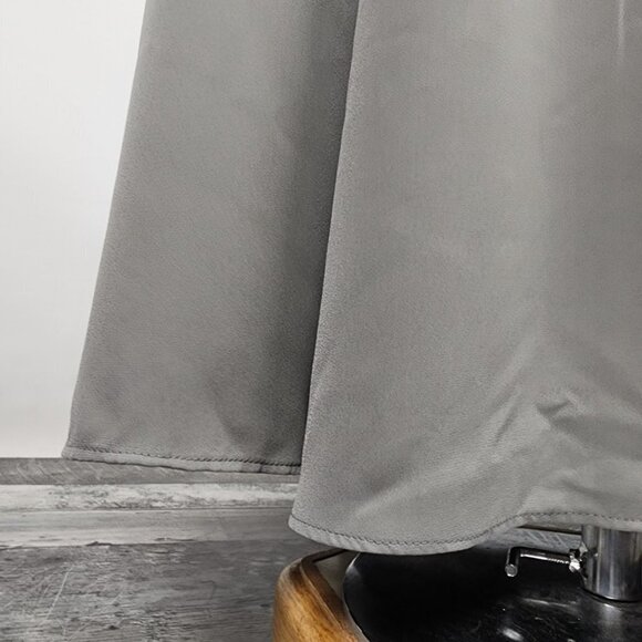 Show Me Your MUMU Grey Chiffon Long Gown Size S - Picture 4 of 11